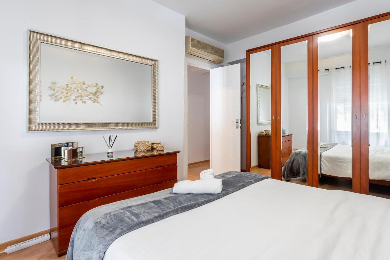 Appartamento Precioso Piso Moderno: Terraza, A/C, Netflix, Wifi Valenza Esterno foto