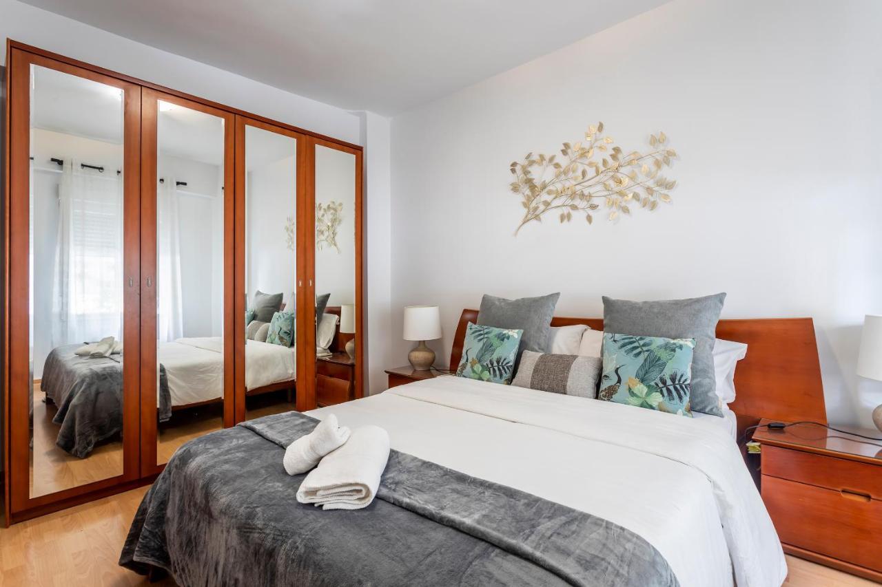Appartamento Precioso Piso Moderno: Terraza, A/C, Netflix, Wifi Valenza Esterno foto